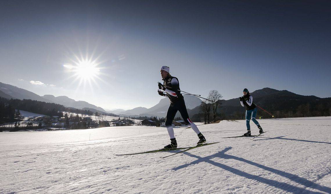 Langlaufen am Wilden Kaiser · Sanfte Bewegung in traumhafter Kulisse - Das Alpin