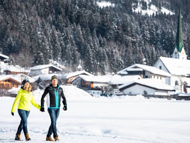 Winterspaziergang in Scheffau. - Das Alpin