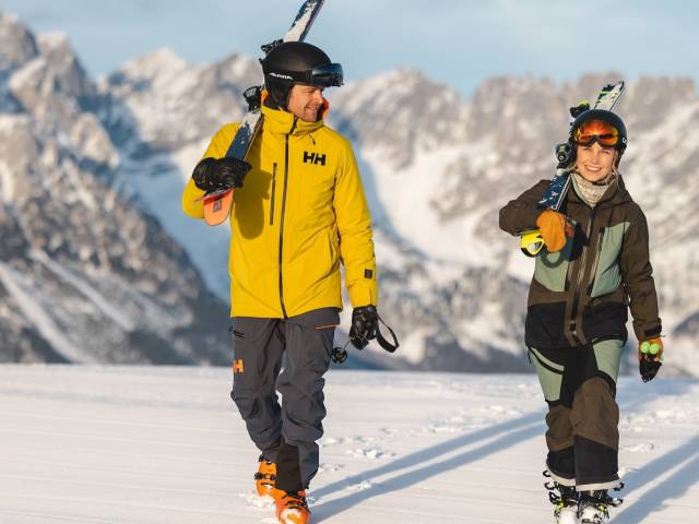 Ready for the slopes. - Das Alpin