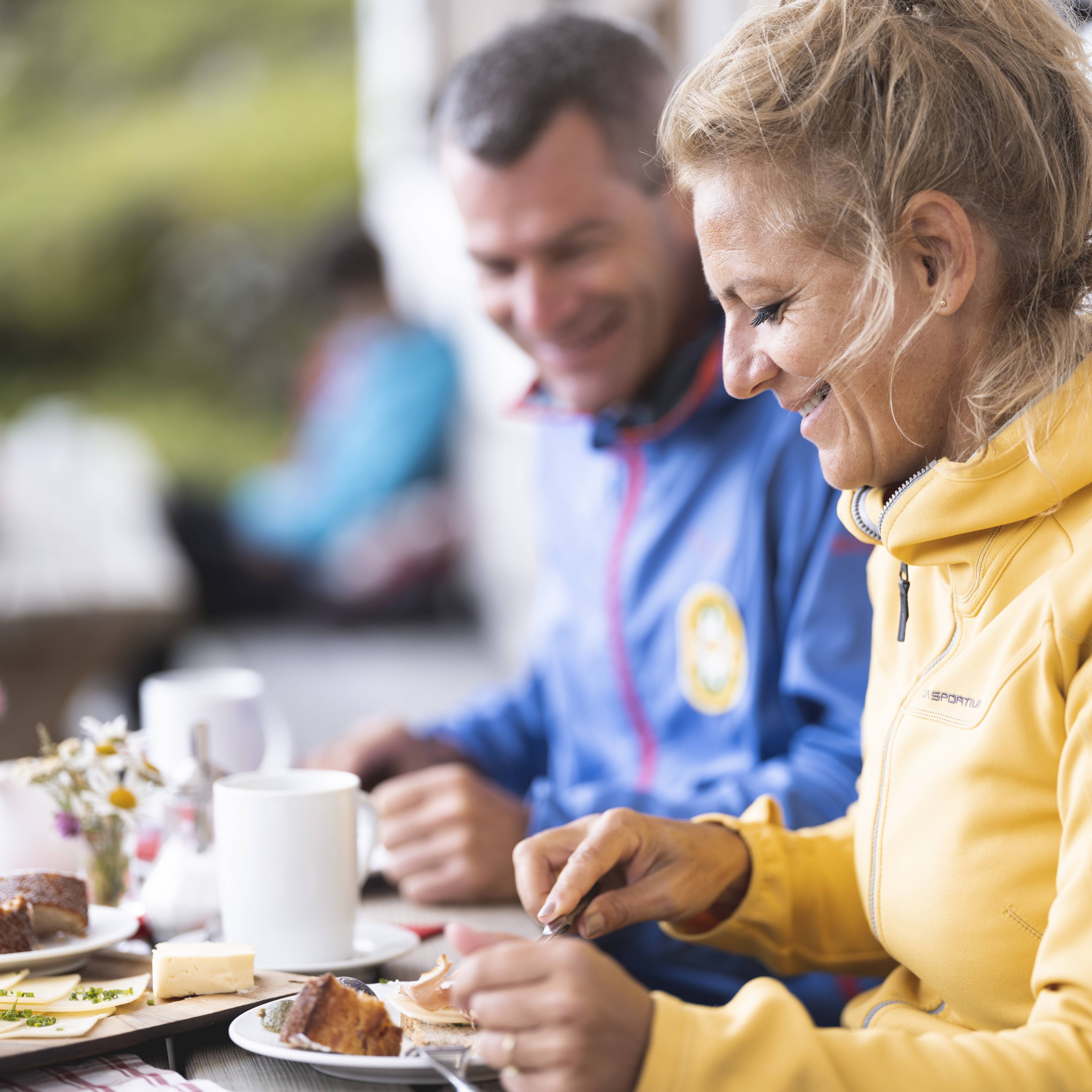 Afternoon snacks Kitzbühel Alps Das Alpin