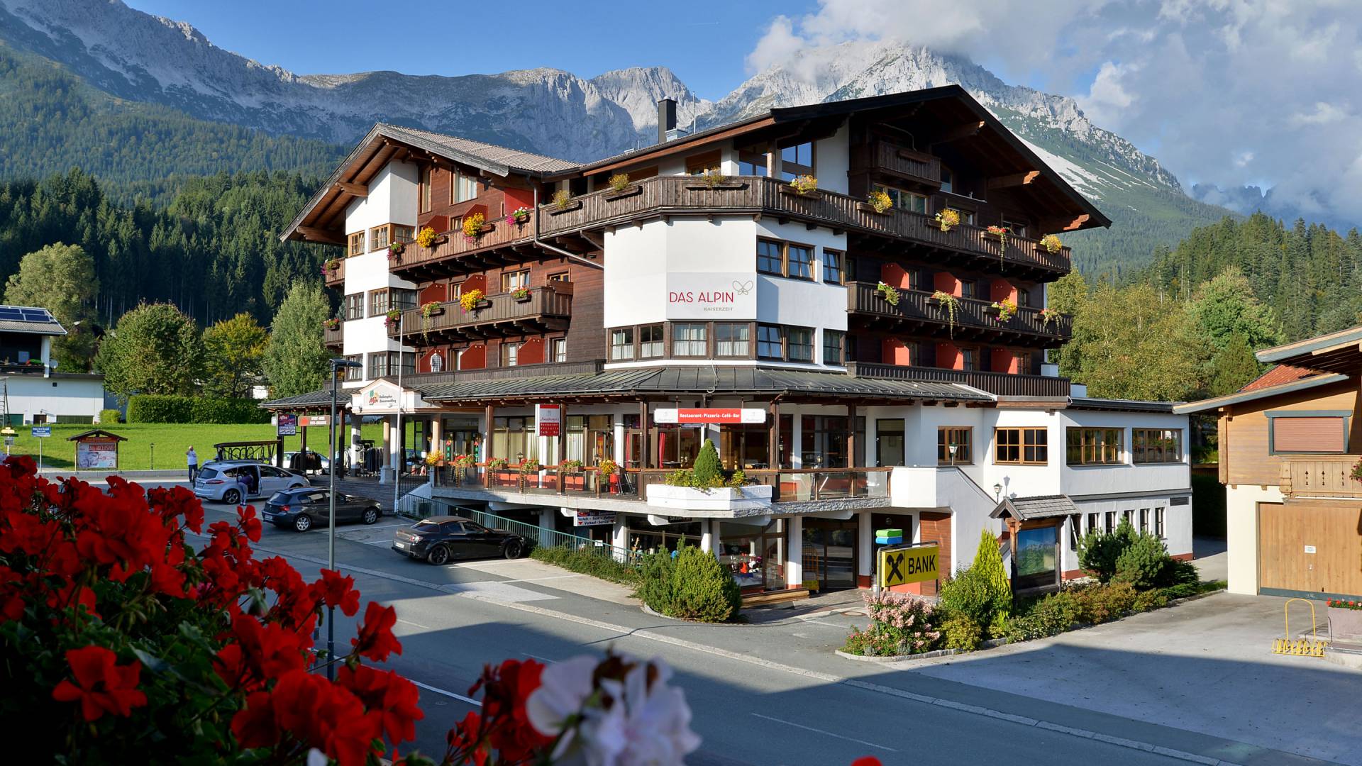 Außenansicht Hotel Das Alpin